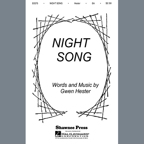 Gwen Hester Download Printable PDF Score Easily Download Gwen Hester Printable PDF piano music notes, guitar tabs for 2-Part Choir. Transpose or transcribe this score in no time - Learn how to play song progression.