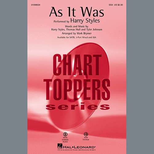 As It Was (arr. Mark Brymer) cover image