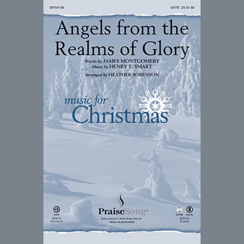 Angels From The Realms Of Glory (arr. Heather Sorenson) cover image