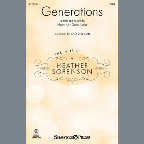 Easily Download Heather Sorenson Printable PDF piano music notes, guitar tabs for TTBB Choir. Transpose or transcribe this score in no time - Learn how to play song progression.