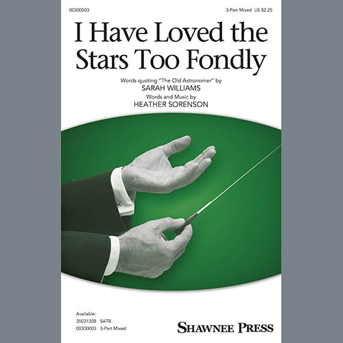 Easily Download Heather Sorenson Printable PDF piano music notes, guitar tabs for 3-Part Mixed Choir. Transpose or transcribe this score in no time - Learn how to play song progression.