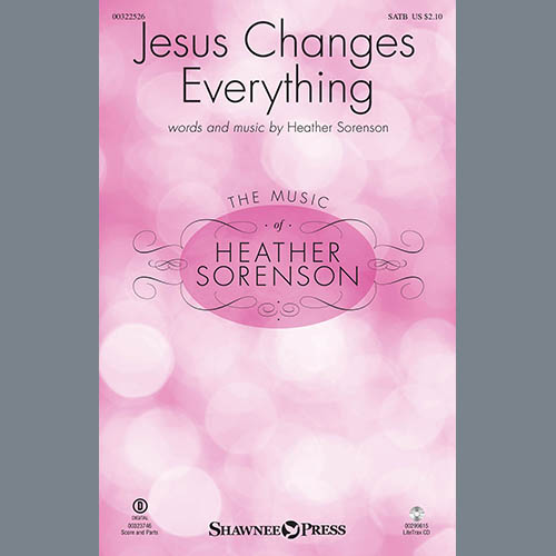 Easily Download Heather Sorenson Printable PDF piano music notes, guitar tabs for SATB Choir. Transpose or transcribe this score in no time - Learn how to play song progression.