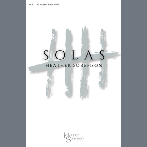Easily Download Heather Sorenson Printable PDF piano music notes, guitar tabs for SATB Choir. Transpose or transcribe this score in no time - Learn how to play song progression.