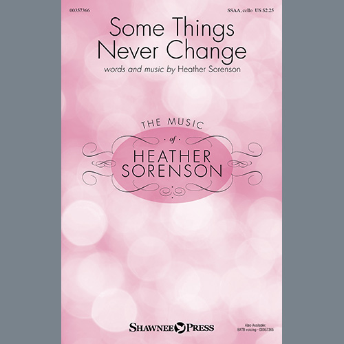 Easily Download Heather Sorenson Printable PDF piano music notes, guitar tabs for SSA Choir. Transpose or transcribe this score in no time - Learn how to play song progression.
