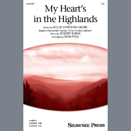 Easily Download Hollie Christina Grubb Printable PDF piano music notes, guitar tabs for SSA Choir. Transpose or transcribe this score in no time - Learn how to play song progression.