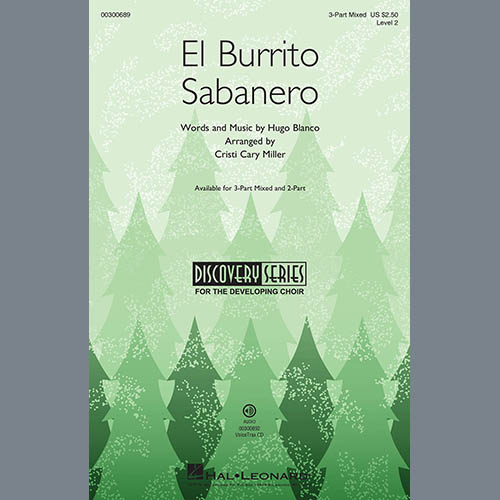 El Burrito Sabanero (Mi Burrito Sabanero) (arr. Cristi Cary Miller) cover image