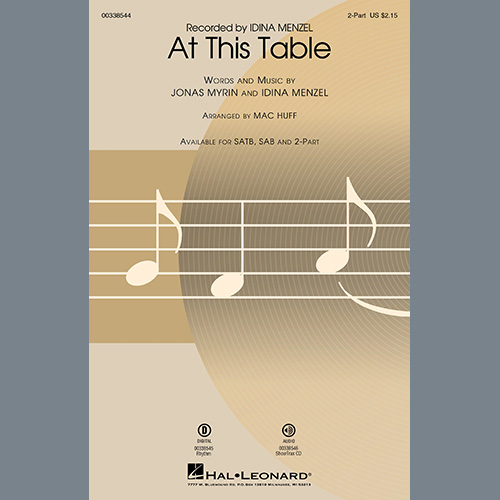 At This Table (arr. Mac Huff) cover image