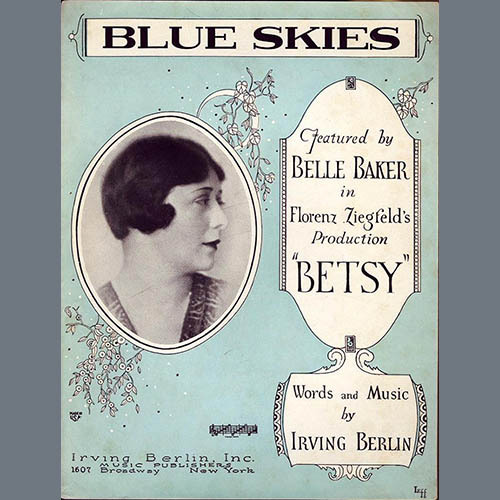 Irving Berlin Blue Skies Profile Image