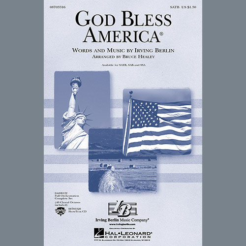 God Bless America (arr. Bruce Healey) cover image