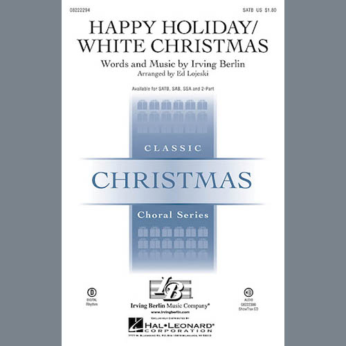 Easily Download Irving Berlin Printable PDF piano music notes, guitar tabs for 2-Part Choir. Transpose or transcribe this score in no time - Learn how to play song progression.