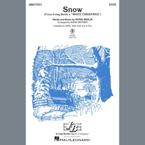 Easily Download Irving Berlin Printable PDF piano music notes, guitar tabs for SATB Choir. Transpose or transcribe this score in no time - Learn how to play song progression.