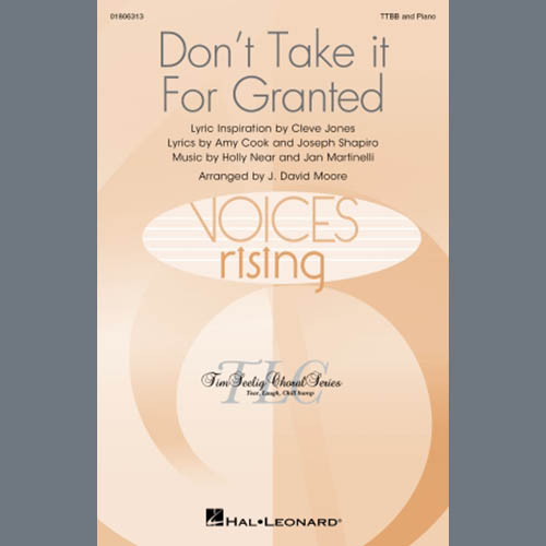 Easily Download J. David Moore Printable PDF piano music notes, guitar tabs for TTBB Choir. Transpose or transcribe this score in no time - Learn how to play song progression.