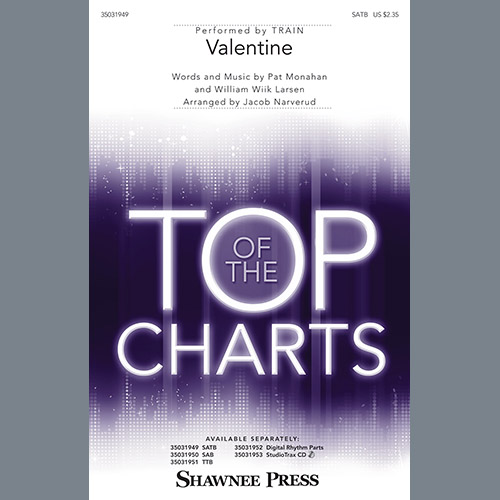 Jacob Narverud Download Printable PDF Score Easily Download Jacob Narverud Printable PDF piano music notes, guitar tabs for SATB Choir. Transpose or transcribe this score in no time - Learn how to play song progression.