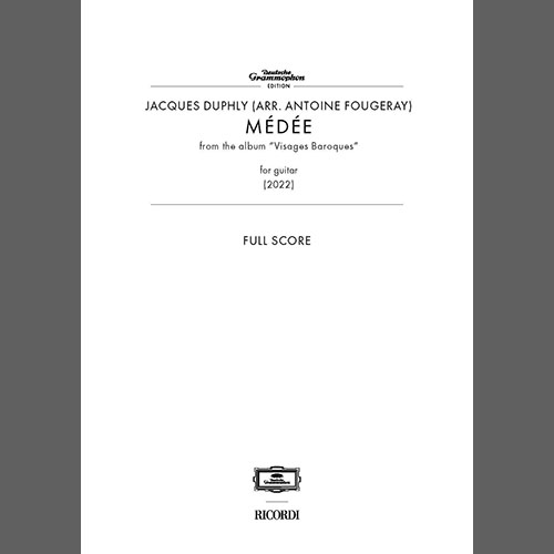 Easily Download Jacques Duphly Printable PDF piano music notes, guitar tabs for Solo Guitar. Transpose or transcribe this score in no time - Learn how to play song progression.