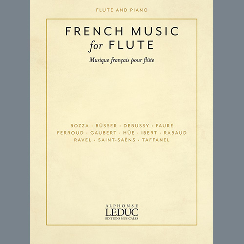 Piece Pour Flute Seule cover image