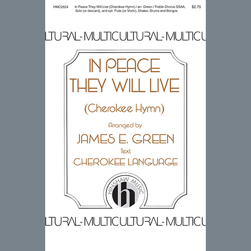 Easily Download James E. Green Printable PDF piano music notes, guitar tabs for SSAA Choir. Transpose or transcribe this score in no time - Learn how to play song progression.