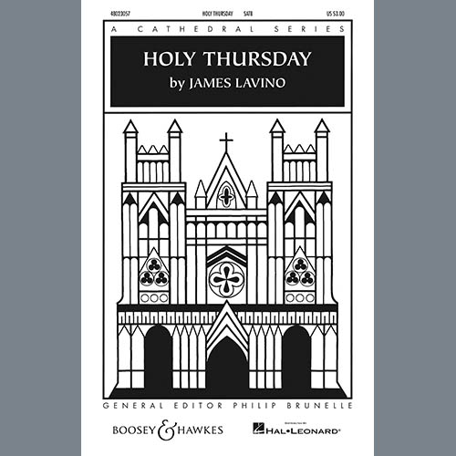Easily Download James Lavino Printable PDF piano music notes, guitar tabs for SATB Choir. Transpose or transcribe this score in no time - Learn how to play song progression.