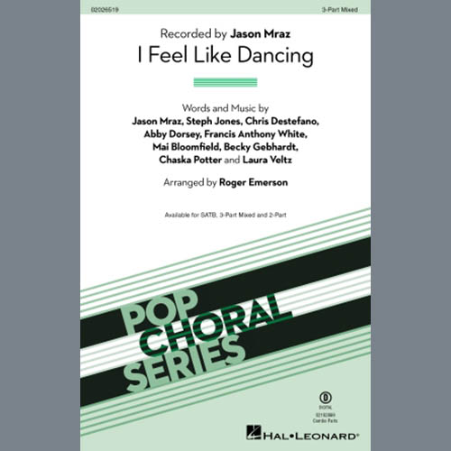 Easily Download Jason Mraz Printable PDF piano music notes, guitar tabs for 3-Part Mixed Choir. Transpose or transcribe this score in no time - Learn how to play song progression.