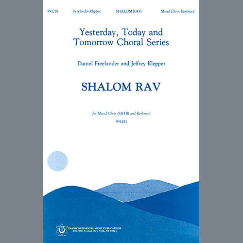 Shalom Rav (arr. Stephen Richards and William Dreskin) cover image