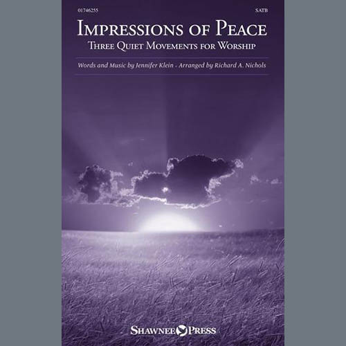 Easily Download Jennifer Klein Printable PDF piano music notes, guitar tabs for SATB Choir. Transpose or transcribe this score in no time - Learn how to play song progression.