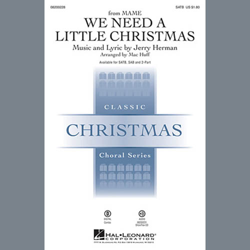 We Need A Little Christmas (from Mame) (arr. Mac Huff) cover image