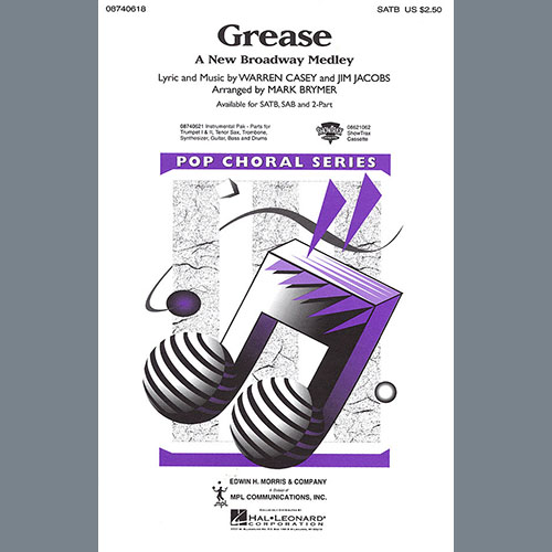 Jim Jacobs & Warren Casey Download Printable PDF Score Easily Download Jim Jacobs & Warren Casey Printable PDF piano music notes, guitar tabs for SATB Choir. Transpose or transcribe this score in no time - Learn how to play song progression.