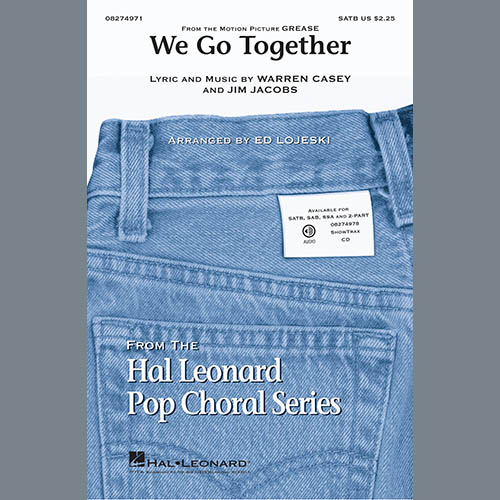 We Go Together (from Grease) (arr. Ed Lojeski) cover image