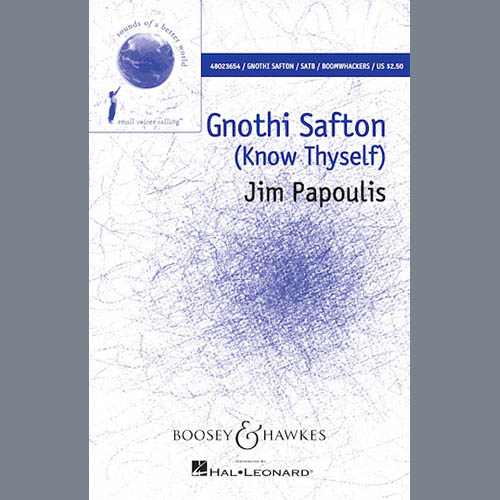 Easily Download Jim Papoulis Printable PDF piano music notes, guitar tabs for SATB Choir. Transpose or transcribe this score in no time - Learn how to play song progression.