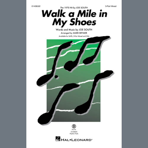 Easily Download Joe South Printable PDF piano music notes, guitar tabs for 3-Part Mixed Choir. Transpose or transcribe this score in no time - Learn how to play song progression.