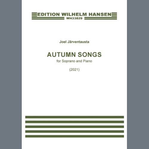 Easily Download Joel Järventausta Printable PDF piano music notes, guitar tabs for Piano & Vocal. Transpose or transcribe this score in no time - Learn how to play song progression.