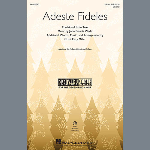 John Francis Wade Adeste Fideles (arr. Cristi Cary Miller) Profile Image