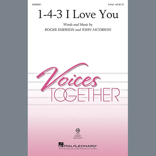 Easily Download John Jacobson & Roger Emerson Printable PDF piano music notes, guitar tabs for 2-Part Choir. Transpose or transcribe this score in no time - Learn how to play song progression.