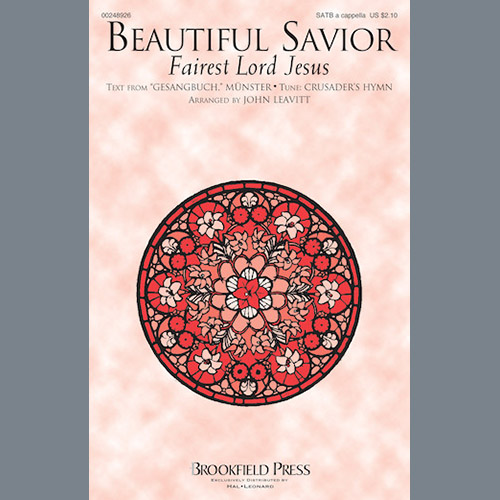 John Leavitt Download Printable PDF Score Easily Download John Leavitt Printable PDF piano music notes, guitar tabs for SATB Choir. Transpose or transcribe this score in no time - Learn how to play song progression.