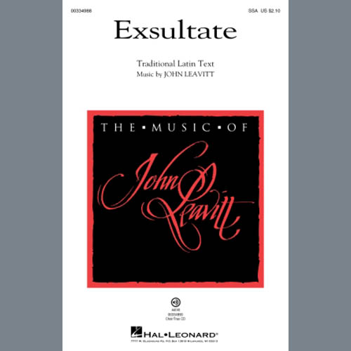 John Leavitt Download Printable PDF Score Easily Download John Leavitt Printable PDF piano music notes, guitar tabs for SATB Choir. Transpose or transcribe this score in no time - Learn how to play song progression.
