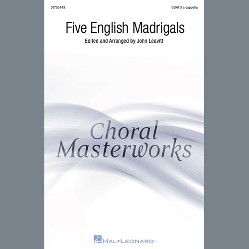 Five English Madrigals cover image