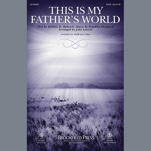 Easily Download John Leavitt Printable PDF piano music notes, guitar tabs for SATB Choir. Transpose or transcribe this score in no time - Learn how to play song progression.