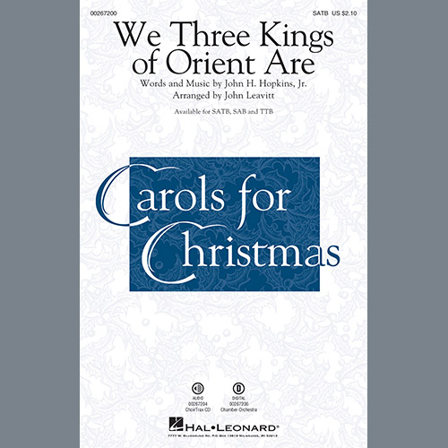 John Leavitt We Three Kings Of Orient Are Profile Image