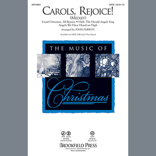 Carols, Rejoice (Medley) cover image