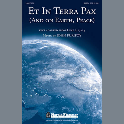 Et In Terra Pax (And On Earth, Peace) cover image