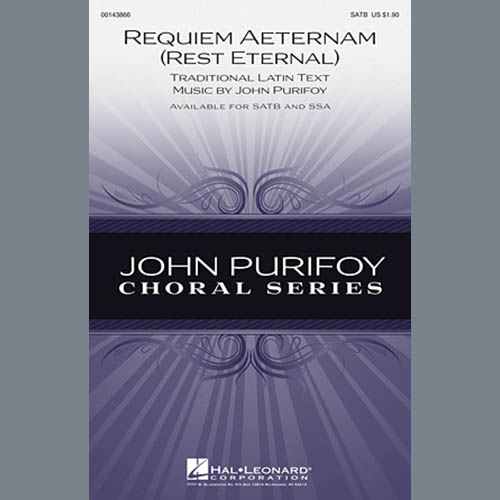 Easily Download John Purifoy Printable PDF piano music notes, guitar tabs for SATB Choir. Transpose or transcribe this score in no time - Learn how to play song progression.