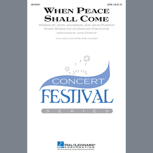 Easily Download John Purifoy Printable PDF piano music notes, guitar tabs for SSA Choir. Transpose or transcribe this score in no time - Learn how to play song progression.