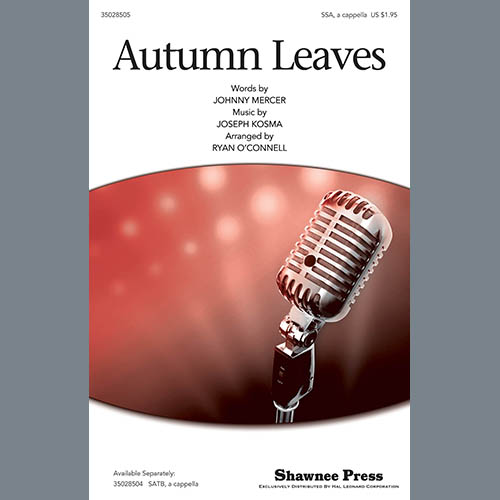 Johnny Mercer Autumn Leaves (arr. Ryan O'Connell) Profile Image