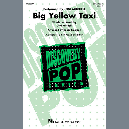 Big Yellow Taxi (arr. Roger Emerson) cover image