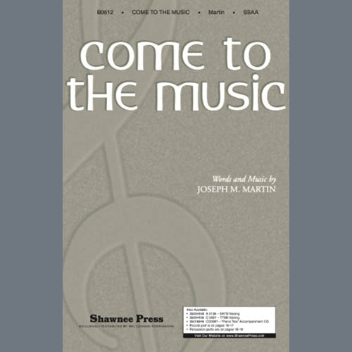 Easily Download Joseph M. Martin Printable PDF piano music notes, guitar tabs for SSAA Choir. Transpose or transcribe this score in no time - Learn how to play song progression.