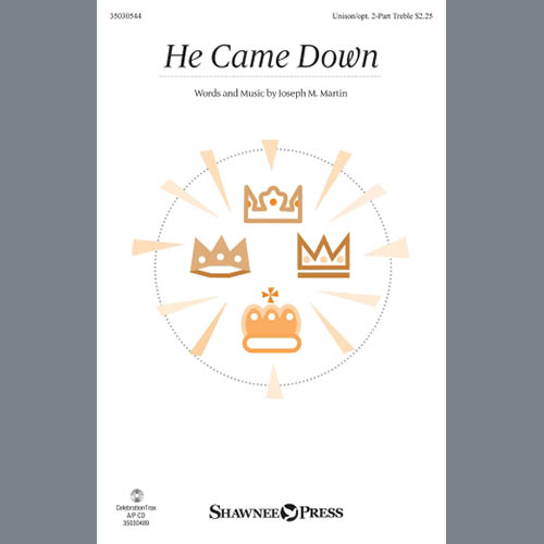 Easily Download Joseph M. Martin Printable PDF piano music notes, guitar tabs for 2-Part Choir. Transpose or transcribe this score in no time - Learn how to play song progression.