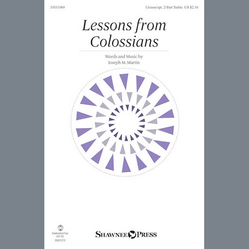 Easily Download Joseph M. Martin Printable PDF piano music notes, guitar tabs for Unison Choir. Transpose or transcribe this score in no time - Learn how to play song progression.