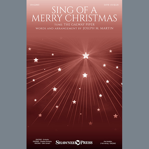 Sing Of A Merry Christmas cover image