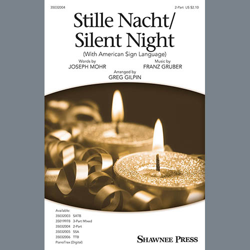 Stille Nacht/Silent Night (With American Sign Language) (arr. Greg Gilpin) cover image