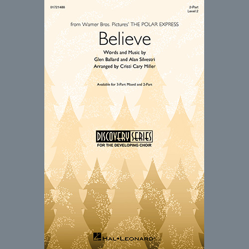 Believe (from The Polar Express) (arr. Cristi Cary Miller) cover image