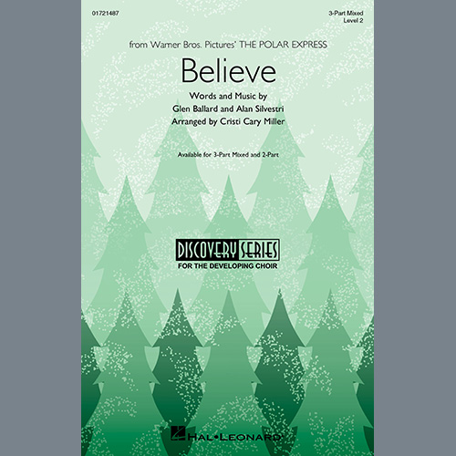 Believe (from The Polar Express) (arr. Cristi Cary Miller) cover image